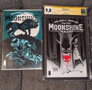 Moonshine #2 CGC SS 9.8 2X Signed Eduardo Risso & Azzarello Variant Image comics - Picture 1 of 3