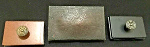 Schöne Messing und 2 Holz Tintenflecker 3er Set - Bild 1 von 5