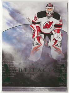 2010-11 Artifacts Emerald Star #162 Martin Brodeur 29/50 New Jersey Devils