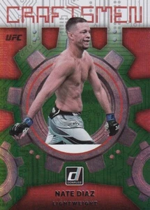 2022 Donruss UFC Green Craftsmen Featuring UFC Legend Nate Diaz !!! - Bild 1 von 2
