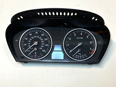 BMW 535i E60 2008-2010 OEM VELOCÍMETRO CUADRO DE INSTRUMENTOS VELOCÍMETRO SPEEDO 535xi Foto 1 de 2