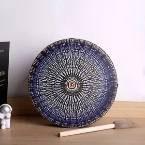 10'' Shaman Hand Drum With Drum Stick For Spiritual Music,Reflection Meditation - Picture 1 of 4