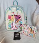 Loungefly Disney Alice In Wonderland Backpack And Wallet