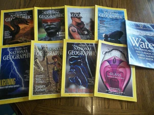 9 Issues of NATIONAL GEOGRAPHIC Magazines 1993 & Special Edition: Water - Picture 1 of 8