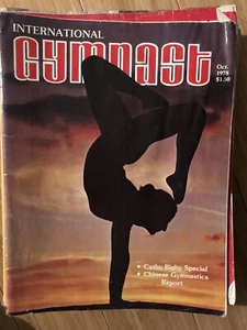 INTERNATIONAL GYMNAST OCT 1978 COVER: CAROL SIROTA BOSTON STATE TEACHERS COLLEGE - Bild 1 von 1