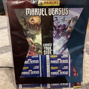 ✔ Álbum de pegatinas Panini MARVEL VERSUS 2023 SELLADO incluye 25 pegatinas - ¡SELLADO! - Imagen 1 de 4