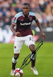 Football - Issa Diop - Hand Signed 12x8 Photograph - West Ham United - COA - Picture 1 of 1