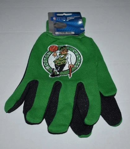 ADULTS BOSTON CELTICS NBA ALL PURPOSE/UTILITY WORK GLOVES Cover