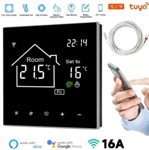 TUYA WiFi Thermostat Digital LCD WLAN Gas Boiler Raumthermostat Fußbodenheizung - Bild 1 von 12
