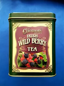 Wild Berry Irish Tea Tin Canister Craft Storage - Picture 1 of 1