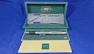 NEW OS CROSS TOWNSEND MEDALIST ROLLERBALL W/22K ELECTROPLATED GOLD APTS #505 USA - Picture 1 of 11