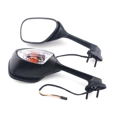 Rearview Mirrors & Turn Signals Light For Suzuki GSXR600/750 2006-2024 Foldable - Изображение 1 из 4