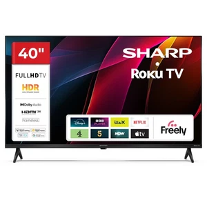 Sharp 40HD2225K 40" Full HD Smart Roku TV 61 cm 24" 1920 x 1080 pixels LED Smart - Picture 1 of 1