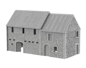 Grange 2 La Fière Normandie - WWII04 3D PRINTED Wargame Terrain Bolt Action - Imagen 1 de 5