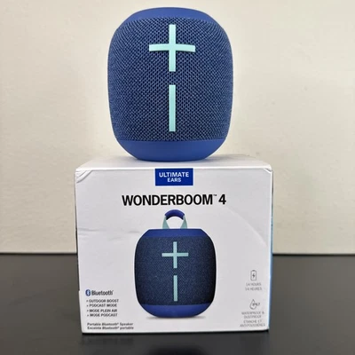 Ultimate Ears WONDERBOOM 4 беспроводной Bluetooth-динамик (синий) - Изображение 1 из 4
