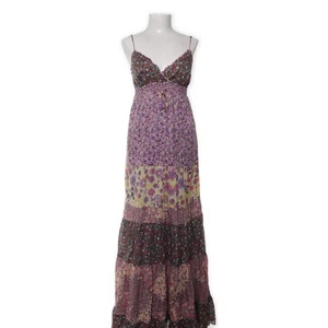 ESPRIT, Maxikleid, Größe: 38, Lila/Mehrfarbig, Baumwolle, Blumen, Damen #IHi - Bild 1 von 6