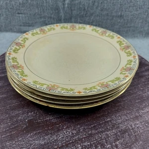 Edwin Knowles Set di 4 piatti decorativi floreali vintage - Foto 1 di 23