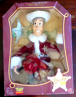 Figura de acción Disney Toy Story Holiday Hero Sherrif Woody NUEVA CAJA 1999 Foto 1 de 4