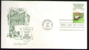 US. 1542. 10c. Kentucky Settlement, 200th Anniv.. Artmaster FDC. 1974 - Picture 1 of 1