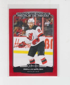 22/23 OPC New Jersey Devils Reilly Walsh Marquee Rookie Red Border RC card #571 - Bild 1 von 2
