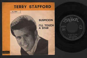 7" TERRY STAFFORD SUSPICION / I'LL TOUCH A STAR ORIGINAL ITALY 1964 LONDON LBL - Picture 1 of 1