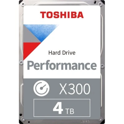 Hard Drive Toshiba X300 MD04ACA400 4TB 7200 RPM 64MB Cache SATA III 3.5 Inches - Image 1 of 4