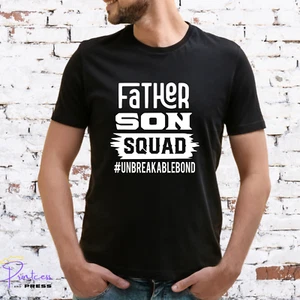 FATHER AND SON BEST FRIENDS T-SHIRT, Gift for him, XMAS, Various colour prints - Picture 1 of 5
