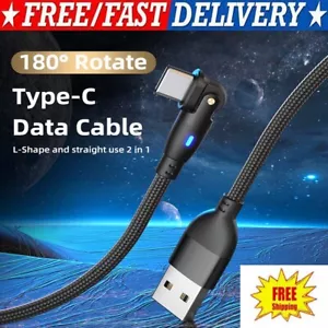USB C To Type C Data Cable Fast Charging Cord For iPhone 15 Samsung S23 S10 S20 - Picture 1 of 16