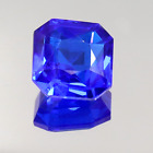 Natural GIE Certificate Royal Blue Spinel MOGOK Square Cut 10.10 Ct Loose Gems