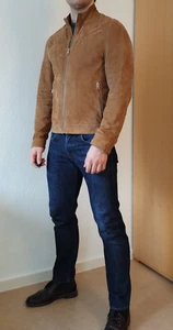 Mango Man Wildlederjacke Herren Größe S Braun - Bild 1 von 16