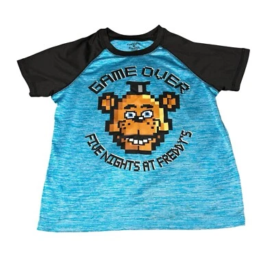 Five Nights at Freddy’s M Game Over Shirt Top Fazbear Authentic Scott Cawthon - Image 1 of 4