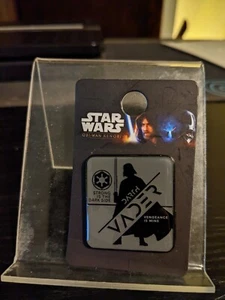 Star Wars Obi-Wan Kenobi Darth Vader Tonal Portrait Enamel Pin - Picture 1 of 2