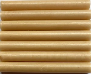 Parchment (darker than Ivory) Glue Gun Sealing Wax - 7 Sticks slightly imperfect - Picture 1 of 1