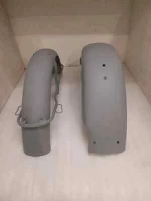 Honda CL72 CL77 (1962 - 1967) 305 Scrambler Raw Steel Mudguard set |Fit For — 第 1/4 张图片