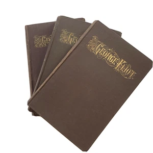 The Works of George Eliot in 3 Volumes, c. 1890, Collier - Picture 1 of 19