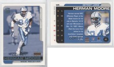 2000 Pacific Paramount Platinum Blue Missing Serial Number Herman Moore #83