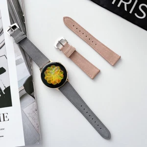 Band Strap Retro Leather for Samsung Galaxy Watch 5 4 3 42/46mm Active2 40/44mm - Bild 1 von 10