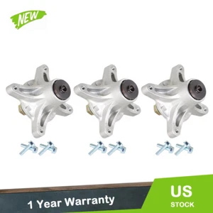 3 Pack Spindle Assembly For Toro For Exmark Deck 117-7268 117-7439 121-0751 - Picture 1 of 9