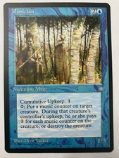 Mtg Magic The Gathering Ice Age Musician