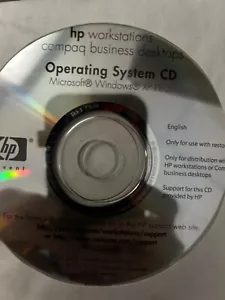 HP Business Desktops - Operating system cd Windows XP Pro 307108-001 - Picture 1 of 1