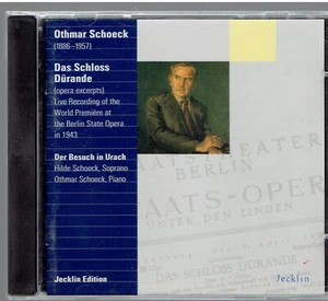 OTHMAR SCHOECK Schloss Durande Opernauszüge Liveaufnahme 1943 Berlin Oper CD - Bild 1 von 3