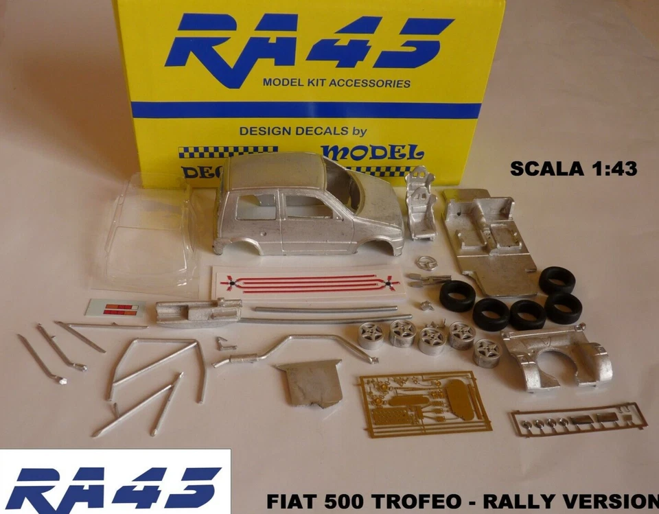 1/43 Fiat 500 Abarth Trofeo Only Kit - Immagine 1 di 1