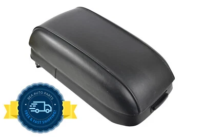 2002-2005 Hyundai XG350 Center Console Black Leather Armrest Storage OEM - Image 1 of 4