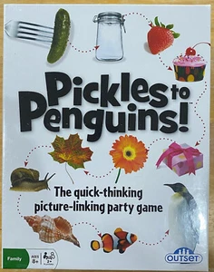 Pickles to Penguins! ~ The Quick-Thinking Picture-Linking Party Game ~ Brand New - Picture 1 of 6