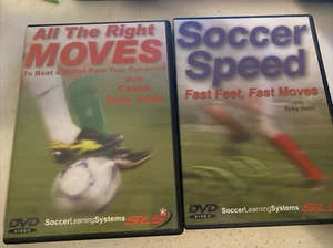 Soccer Learning Systems All The Right Moves & Soccer Speed - Picture 1 of 2