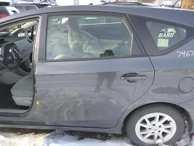 12 TOYOTA PRIUS Left Prius V Magnetic Gray Metallic 1g3 Rear Door - Imagem 1 de 2