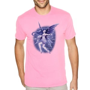 XtraFly Apparel Men's Tee Fairy Sprite Windy Pixie Fantasy Elf Crewneck T-shirt - Picture 1 of 5