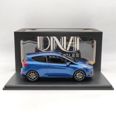 DNA Collectibles 1/18 Ford Fiesta ST 2020 Blue DNA000092 Resin Model Car Limited - Image 1 of 4