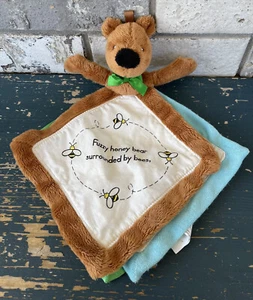 North American Bear Co Honey Bear & Bees Cloth Story Time Book Lovey 2013 A2 - Picture 1 of 6