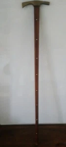 Original Bergbau Gehstock,  Holz und Messing (23/102) - Bild 1 von 4